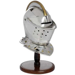 Mini Armet Helmet With Stand