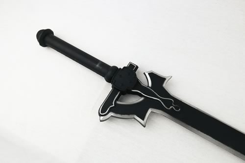 Foam Black/Silver LARP Sword