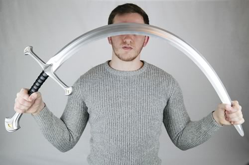 'Reforged Sword of the King' LARP Foam Latex Sword