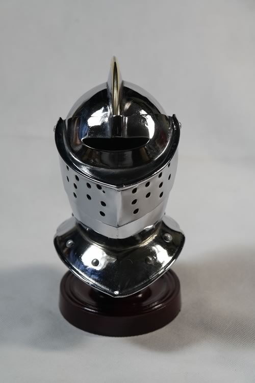 Mini Armet Helmet With Stand