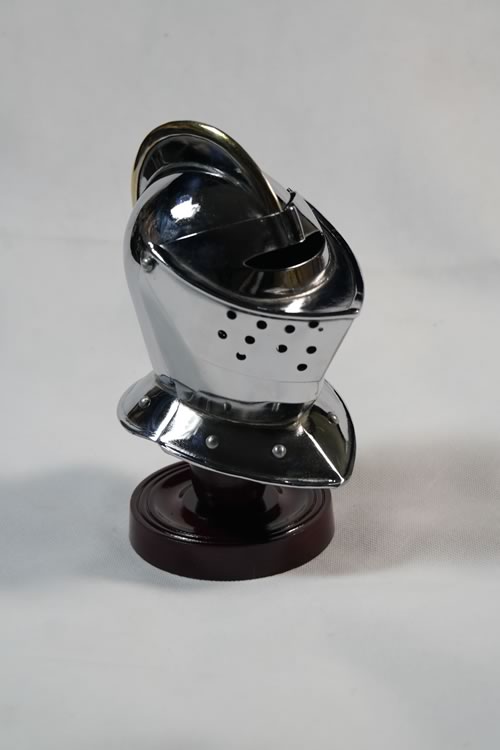 Mini Armet Helmet With Stand