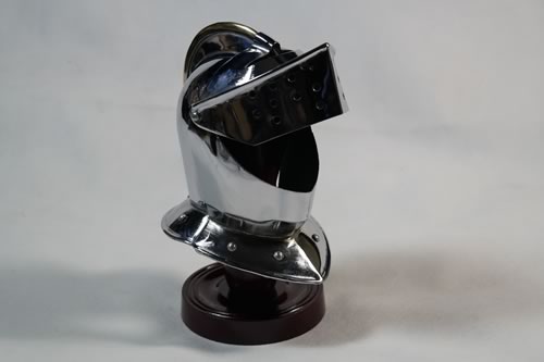 Mini Armet Helmet With Stand