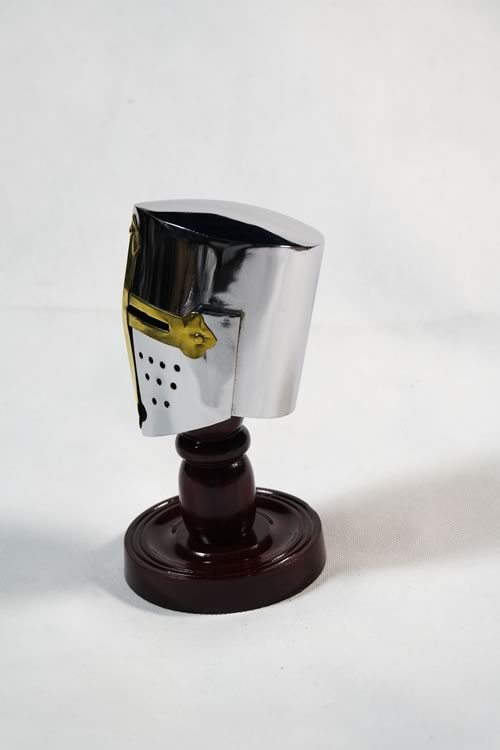 Mini Tournament Helmet On Stand