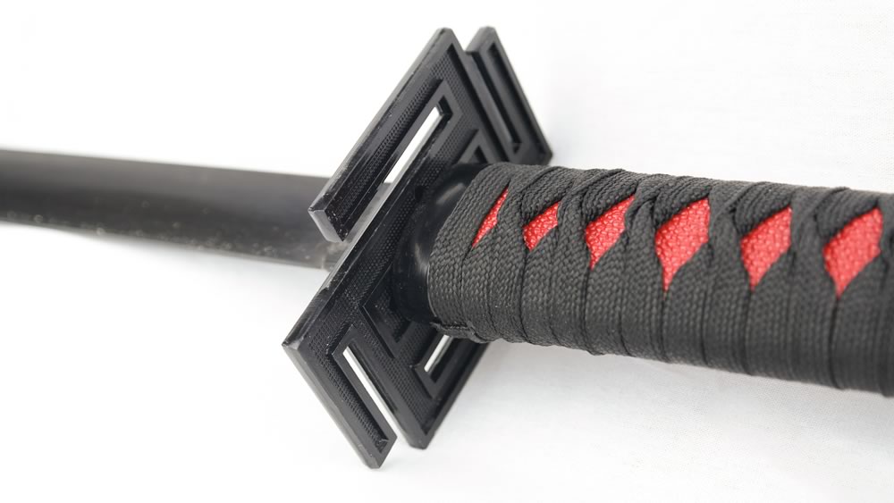 Zangetsu XL Black Katana