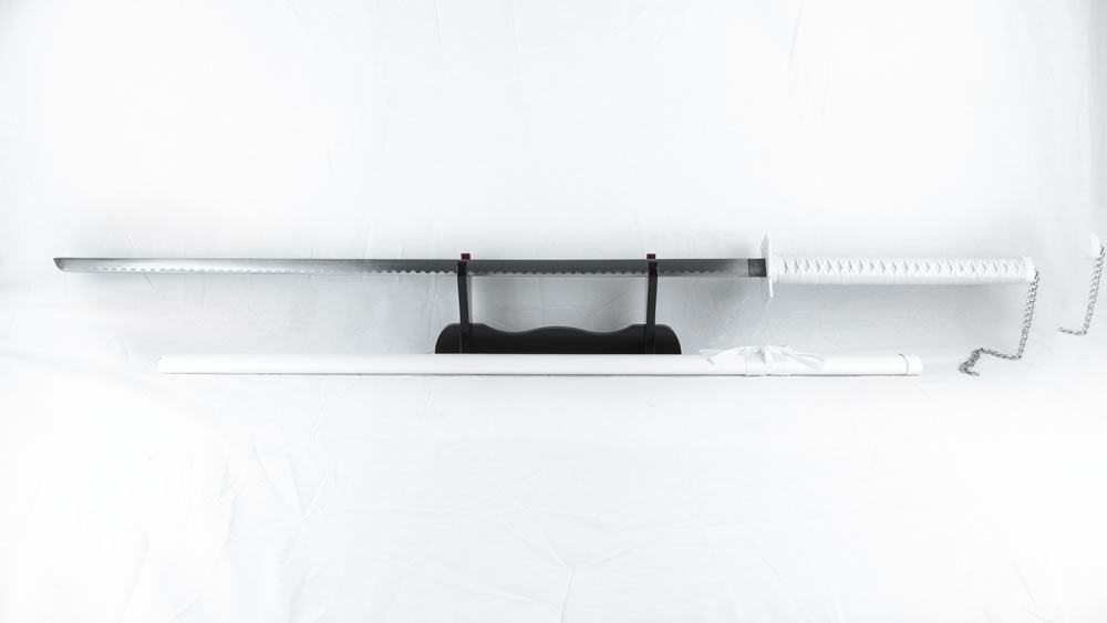 Zangetsu Medium White Katana