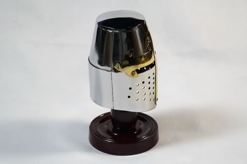 Mini Knights Helmet (crusader) With Stand