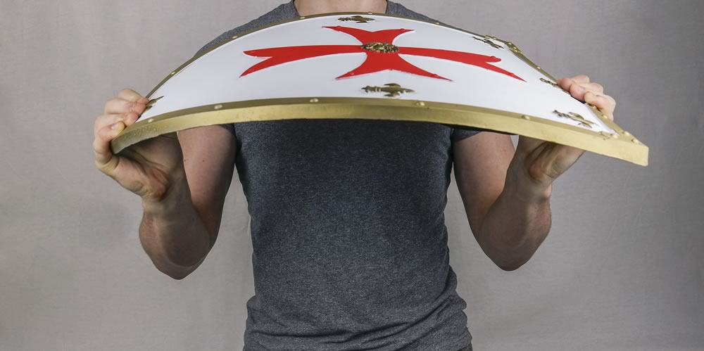 Foam LARP Crusader Medieval Shield