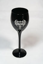 Black Dragon and Cross Glass