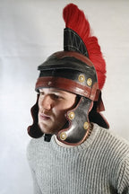  Leather Roman Centurion Helmet