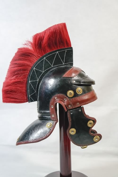  Leather Roman Centurion Helmet