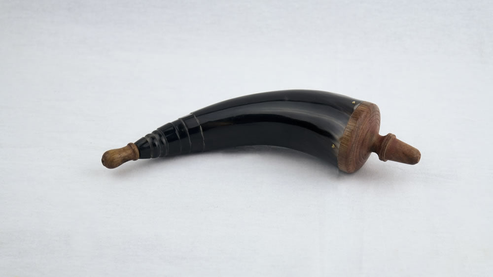 Natural Horn Powder Gunpowder Horn Flask