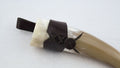 Genuine Horn Drinking Horn with Leather Belt Frog