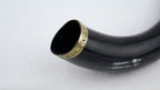 Genuine Natural Horn with Metal Fittings