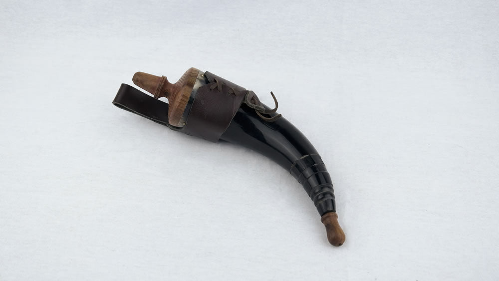 Powder Horn with All Accessories