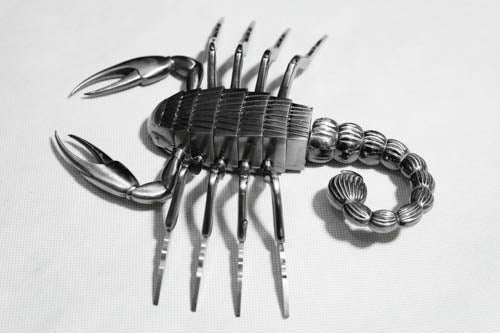  Scorpion on Plaque