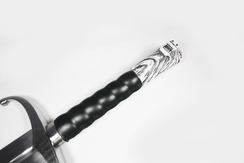Direwolf sword with Plaque and Sheath