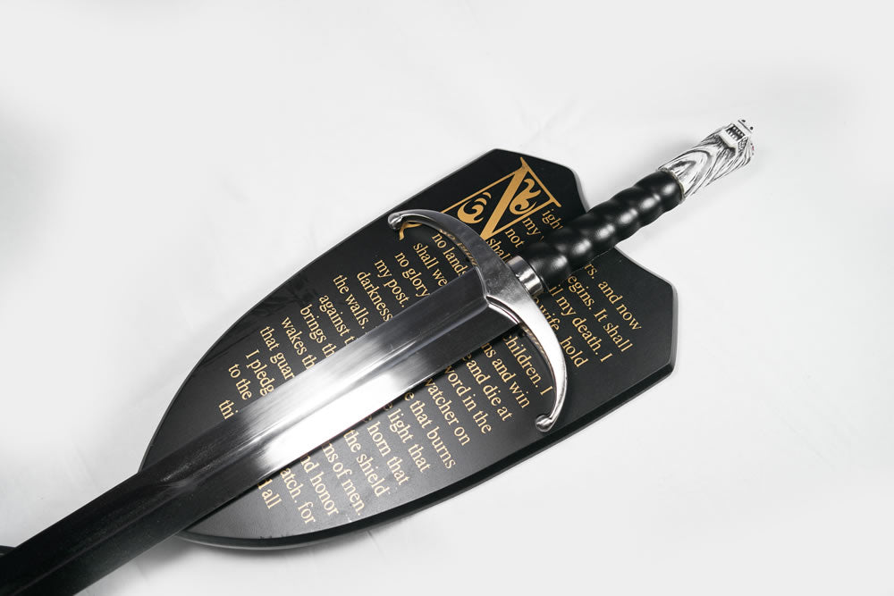 Direwolf sword with Plaque and Sheath