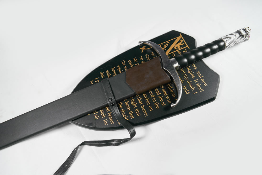 Direwolf sword with Plaque and Sheath