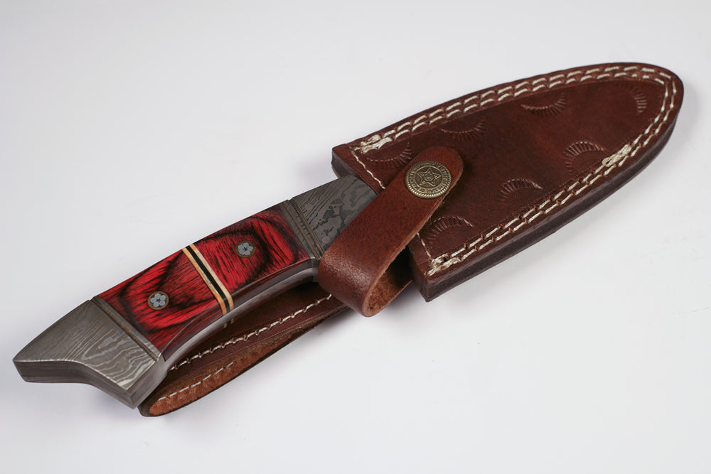 Small Damascus Knife
