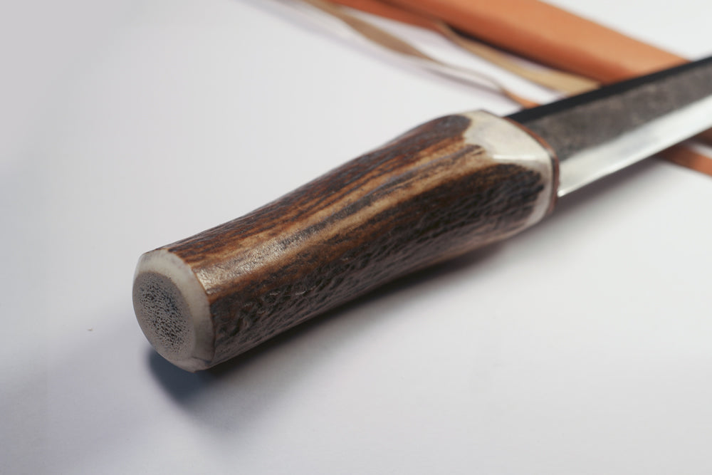 Scottish Dirk with Genuine Stag Antler Handle (Carbon Steel)