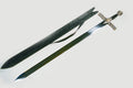 Masonic Sword with Pentagram in Black Velvet