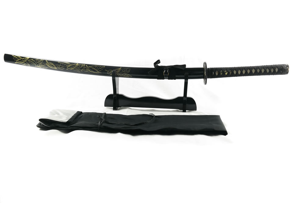 'Enter the Dragon' Katana with 1095 Honsanmai Lamination