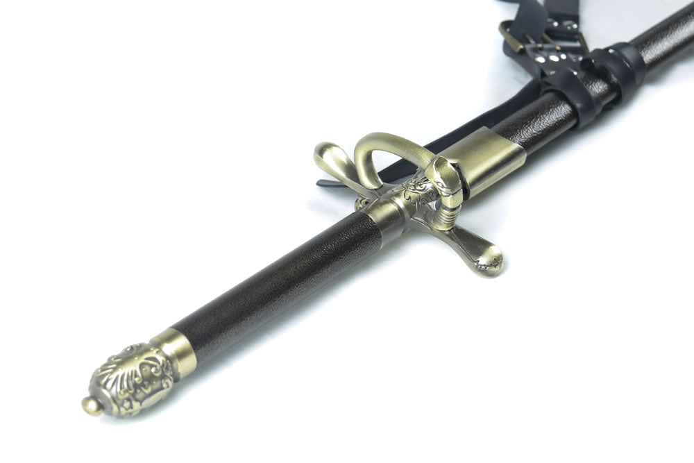 Young Female Assassin Sword in Sheath