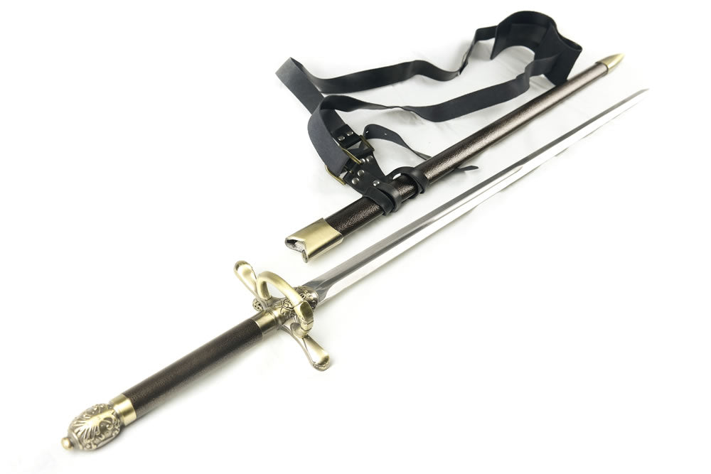 Young Female Assassin Sword in Sheath