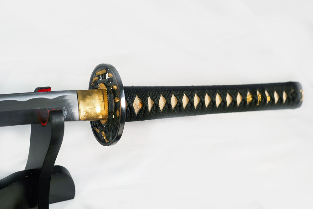 'Shogun's Red Rage' Katana with 1095 Makuri Lamination
