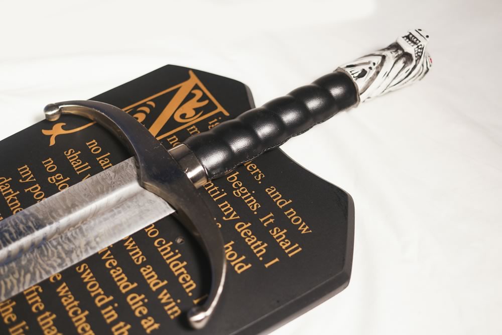 Direwolf Sword in Damascus
