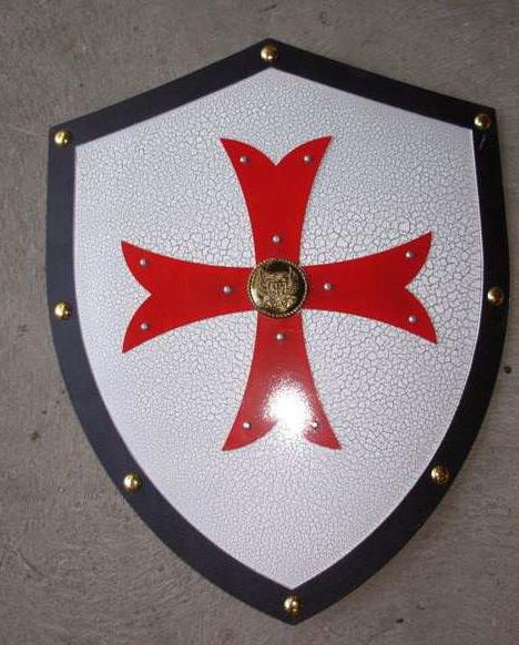 Crusader Shield in Metal