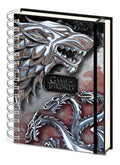 Stark and Targaryen A5 Notebook 