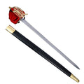 Battle Ready Basket Hilt (Leather Scabbard - Ultra Temper)