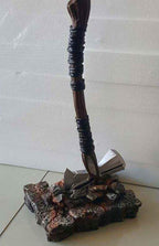 Small Resin Axe with Stand
