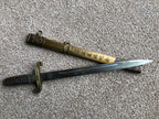 Antiqued Japanese Officers Tanto