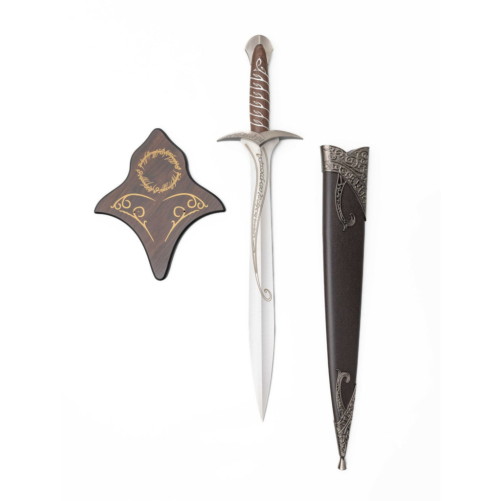 Expensive Little Adventurer Sword on Plaque with Sheath