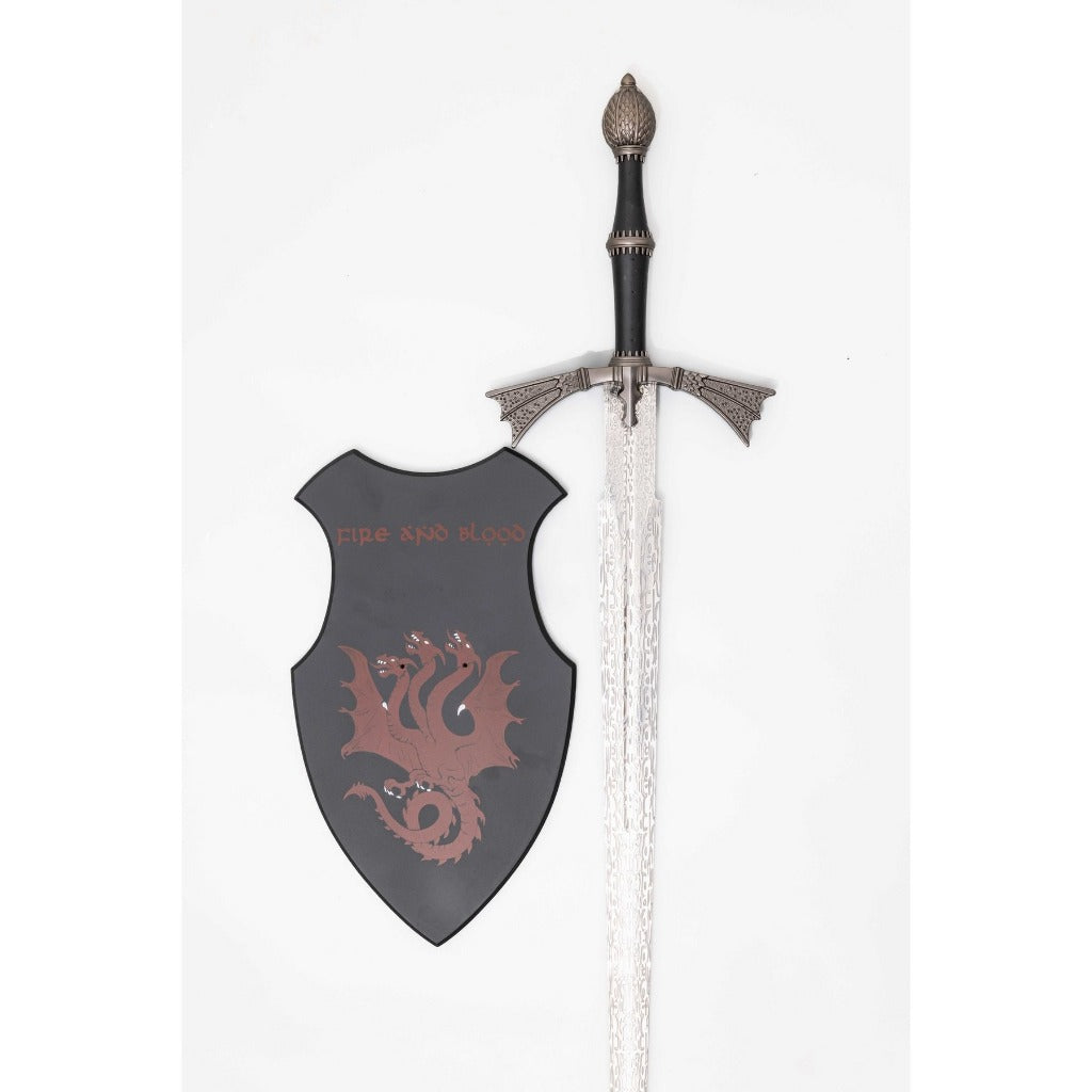 Sword of Dragon Fire 2 with Plaque and Sheath