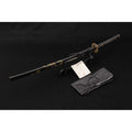 ‘Kōyō’ Handforged Katana in 1095 Clay Tempered Tsuba 2