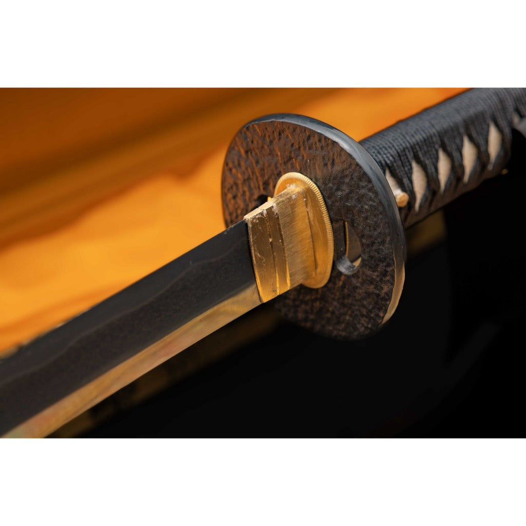 Mortal Blade Wootz Steel Hand Forged Katana Clay Tempered