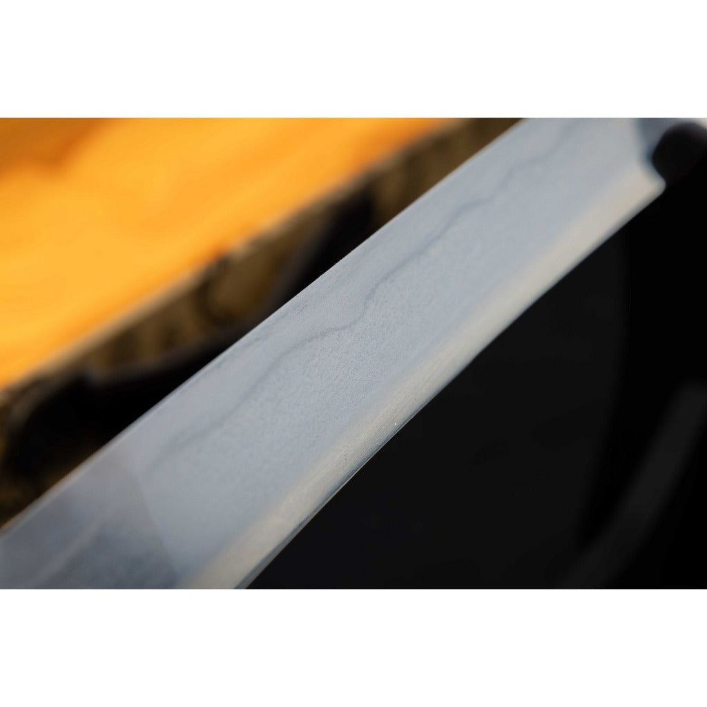 Handmade Ghost Katana with Clay Tempering
