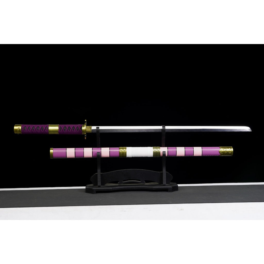 Metal White, Pink  and Purple Sword