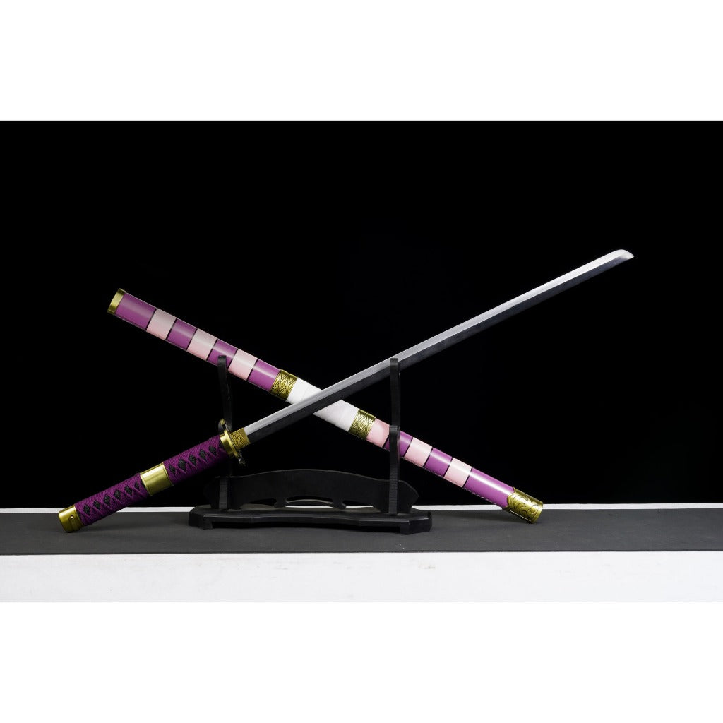 Metal White, Pink  and Purple Sword