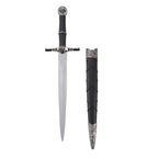 Horizontal Guard Wolf Pommel 15"