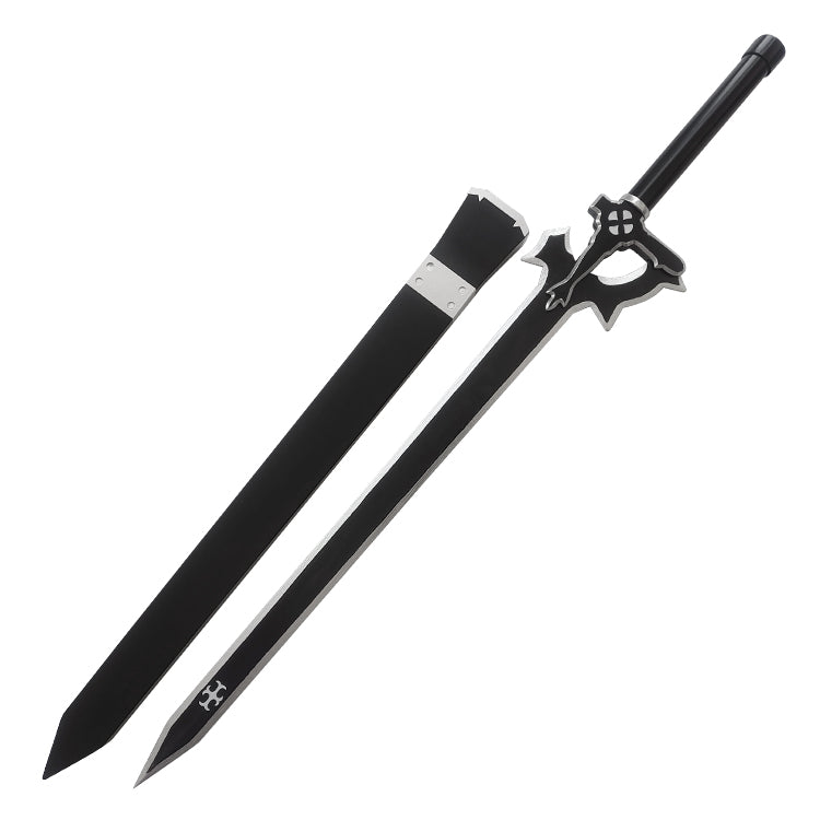 Wood Black / Silver Sword