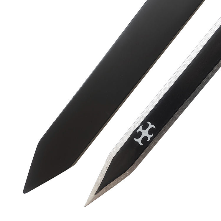 Wood Black / Silver Sword
