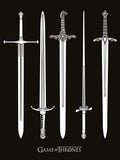 Game of Thrones Swords Canvas