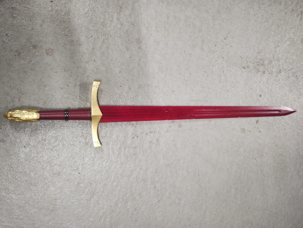 Red Damascus Loyalty Sword - Grade B - 50% off