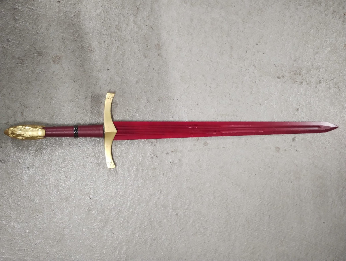 Red Damascus Loyalty Sword - Grade B - 50% off