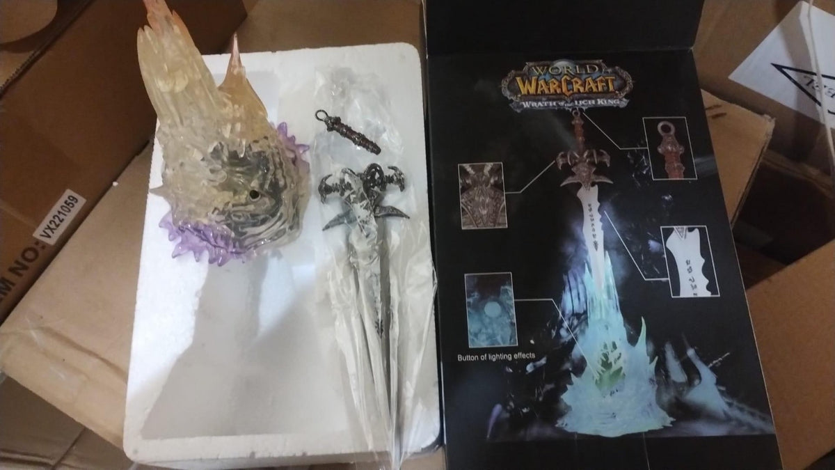 Frostmourne Style Letter Opener with LED Ice - Reduced item - №2