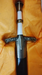 Sword of the Hand Damascus Version Wedding Cake Knife - Reduced item - №5